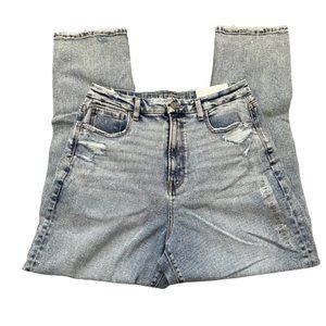 NWT American Eagle Curvy Mom High Rise Stretch Jeans Size 12/31W